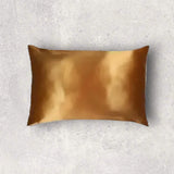 Luxurious 100% Mulberry Silk Pillowcase in gold colour