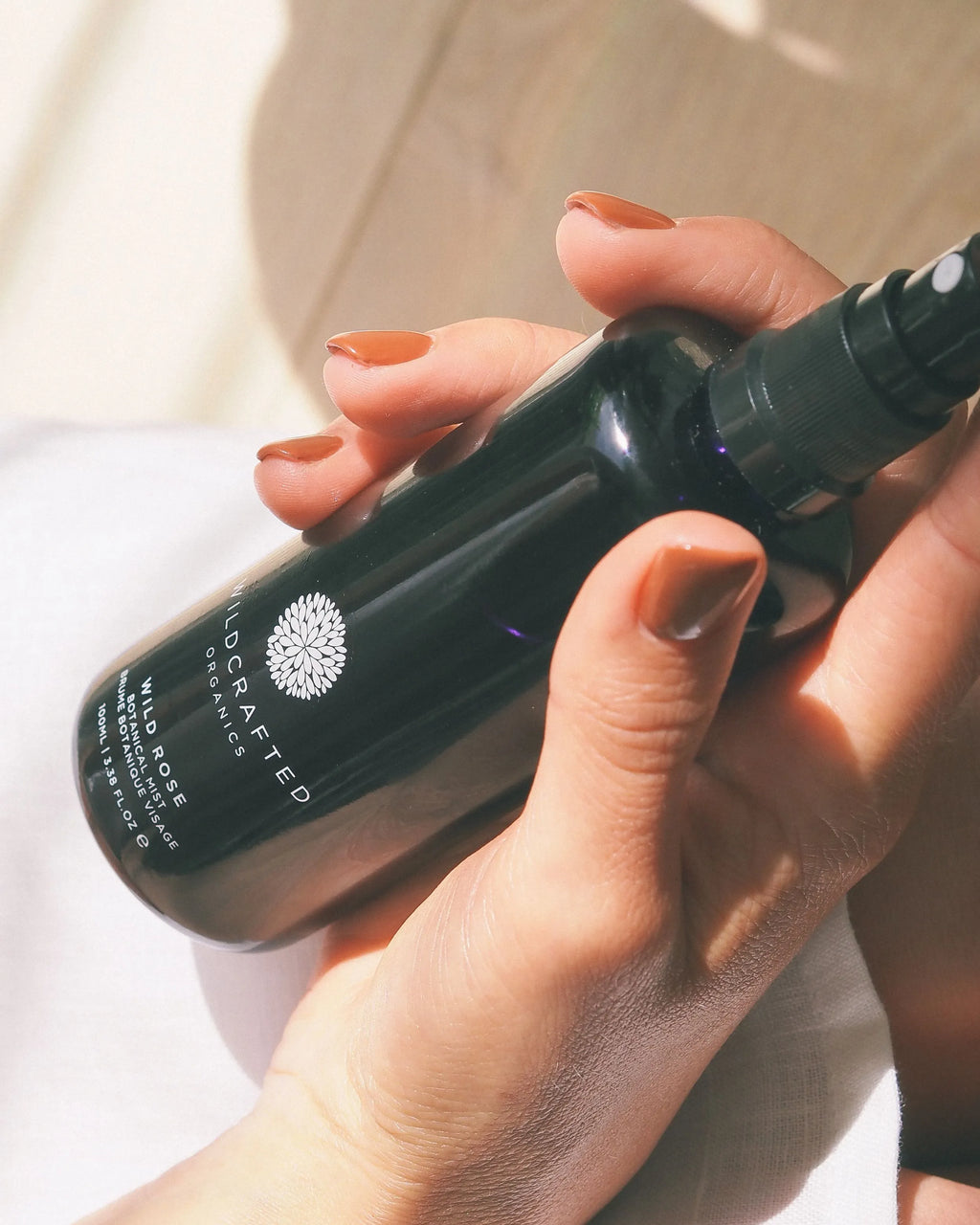 WILDCRAFTED ORGANICS ジャスミンローズ 100ml Wild Rose Botanical Mist | Hydrating Face Mist for Skin & Hair